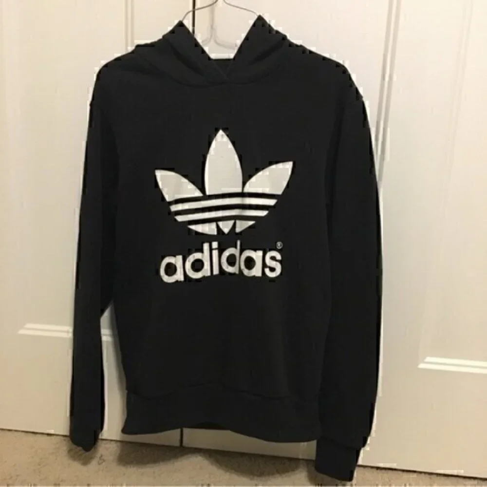 Adidas men’s size small black hoodie sweatshirt